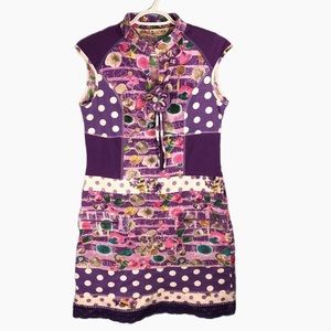 Savage Culture Purple Sleeveless dress size med